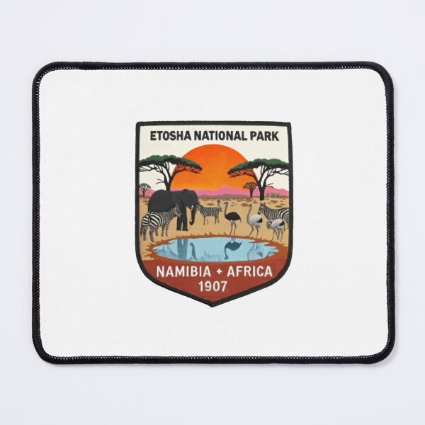 Item preview, Etosha National Park Namibia Africa 1907 Safari Wildlife Explorer Travel designed and sold by Simsimah26Parks.