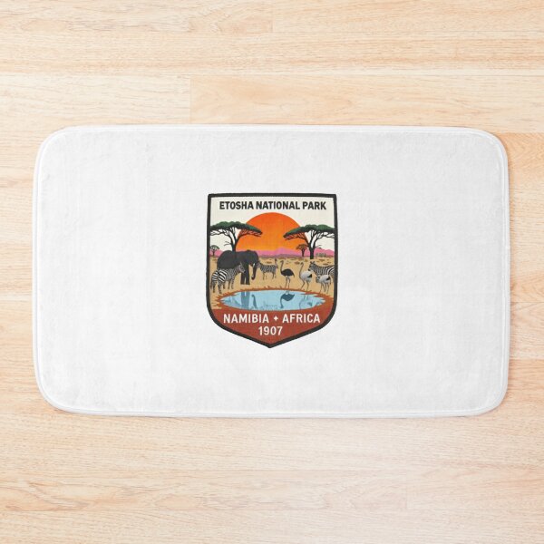 Item preview, Etosha National Park Namibia Africa 1907 Safari Wildlife Explorer Travel designed and sold by Simsimah26Parks.