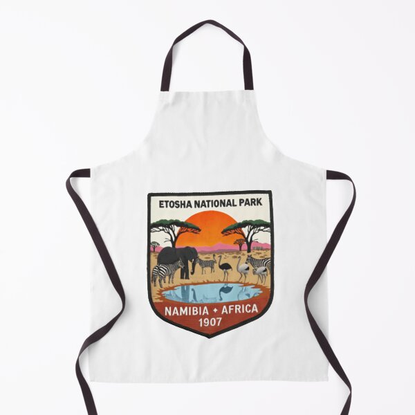 Item preview, Etosha National Park Namibia Africa 1907 Safari Wildlife Explorer Travel designed and sold by Simsimah26Parks.