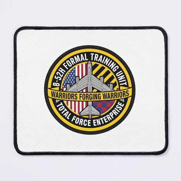 Item preview, USAF B-52H Formal Training Unit "Warriors Forging Warriors" Patch designed and sold by CharlieDesings.