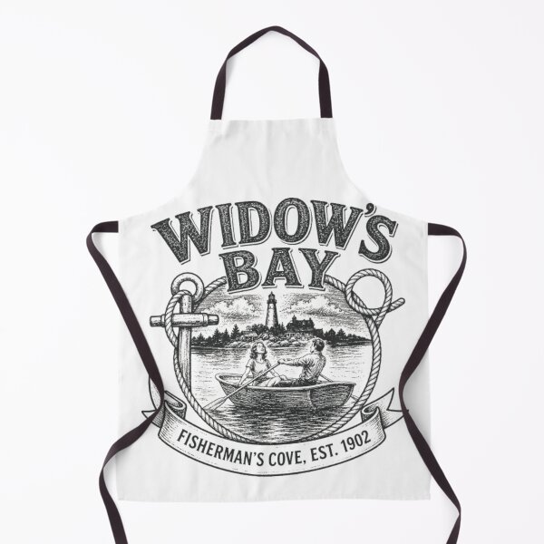 Item preview, Haunted Fishermans Cove Vintage Harbor Emblem Design designed and sold by LittleRogerChin.