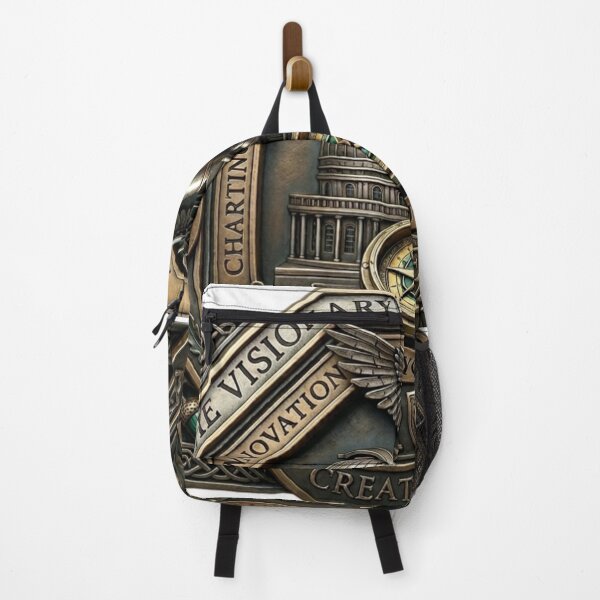 Item preview, The Visionary Design Consortium - Steampunk Observatory & Innovation Emblem designed and sold by QUIRKFITs.