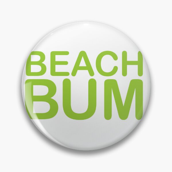 Item preview, Beach Bum Neon Green Round Beach Goers T-Shirts Hats  designed and sold by Rolographics1.