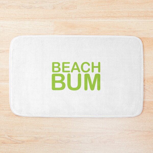 Item preview, Beach Bum Neon Green Round Beach Goers T-Shirts Hats  designed and sold by Rolographics1.