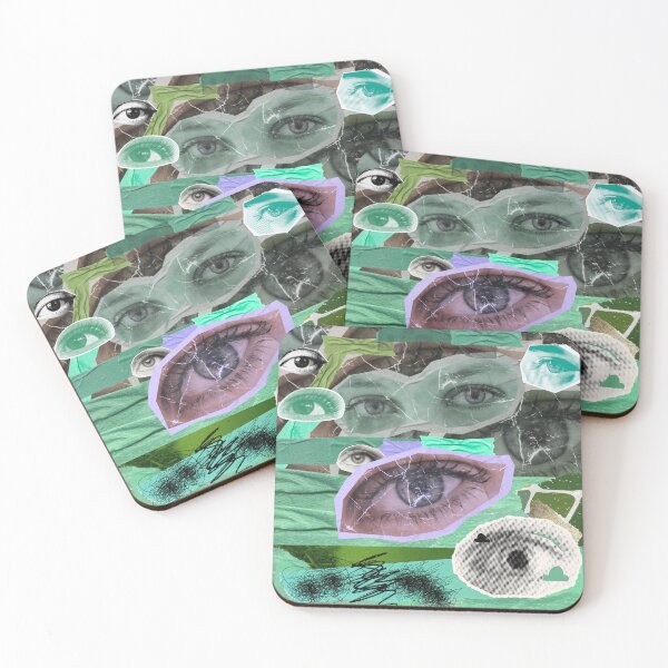 Item preview, Eye Collage designed and sold by Swooncake Press.