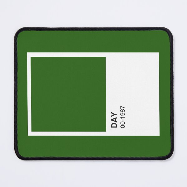 Item preview, Day Artist Green Colour Swatch - Green Border designed and sold by The Colourful Game.