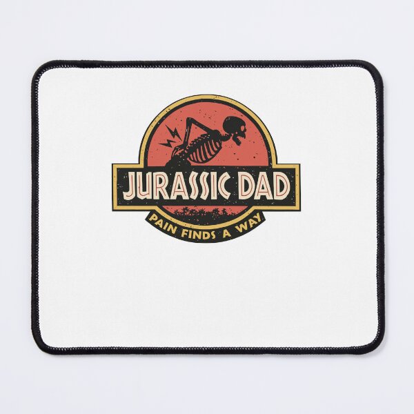 Item preview, Jurassic Dad Pain Finds A Way Sarcastic Skeleton Vintage Sunset designed and sold by PixlCrypt.