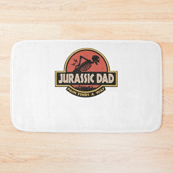 Item preview, Jurassic Dad Pain Finds A Way Sarcastic Skeleton Vintage Sunset designed and sold by PixlCrypt.