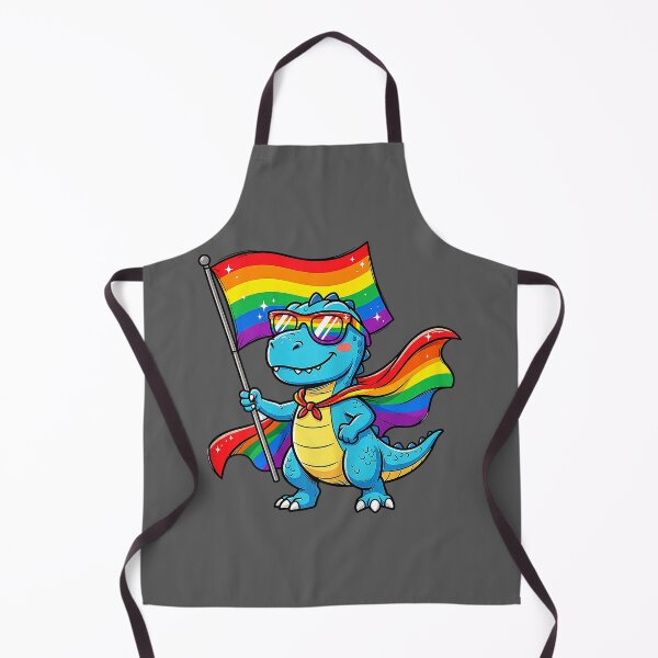 Item preview, Funny Dino Pride Shirt Rainbow Gay Pride Gift Tee designed and sold by KristineLi.