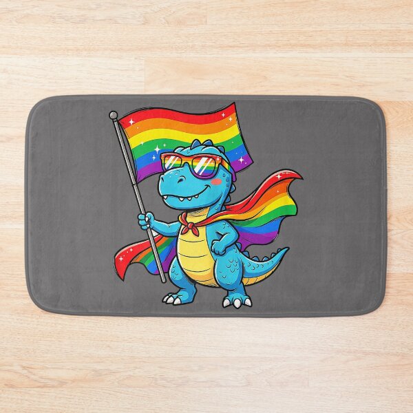 Item preview, Funny Dino Pride Shirt Rainbow Gay Pride Gift Tee designed and sold by KristineLi.