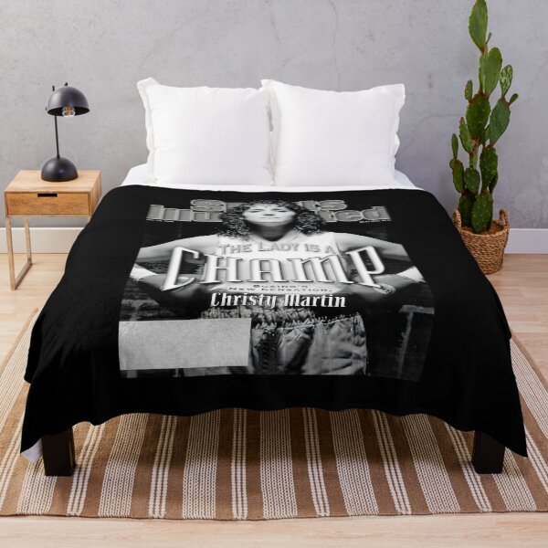 Item preview, Christy Martin Boxing, The Lady Is A Champ Vintage Boxing Graphic designed and sold by eliasmariano.