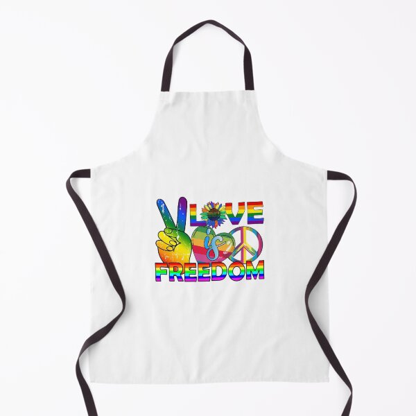 Item preview, Love is Freedom: Rainbow Pride Peace Design designed and sold by KrisGraphic45.