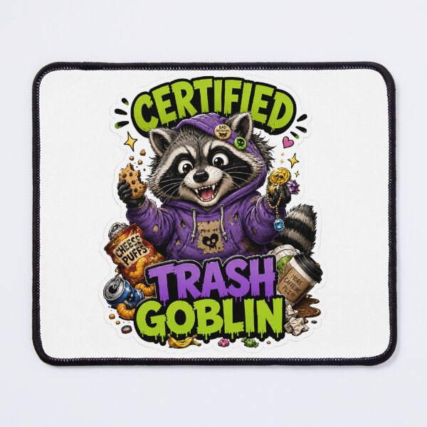 Item preview, Certified Trash Goblin Raccoon designed and sold by Vitalka-uk.
