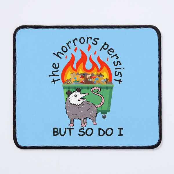 Item preview, Positively Persistent Possum designed and sold by stuckflamingo.