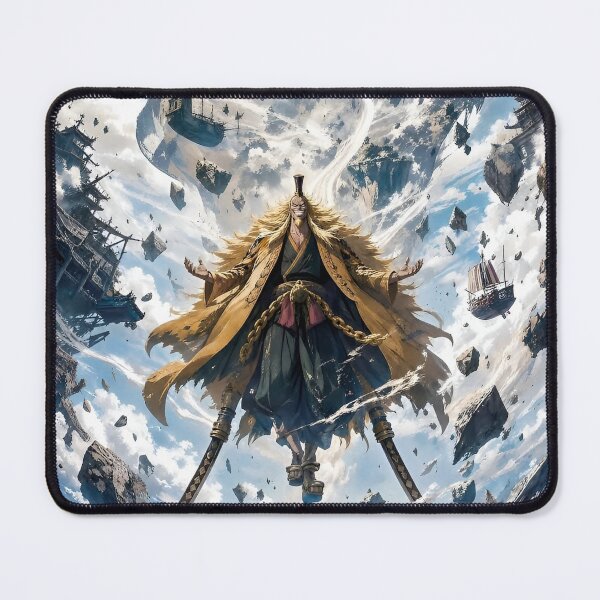 Item preview, Shiki the Golden Lion – Legendary Sky Pirate Anime Fan Art | Floating Islands Fantasy designed and sold by Dyan4.