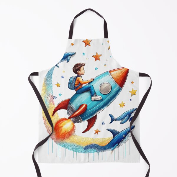 Item preview, Flight of the Daydream Rocket designed and sold by bb-15artstudio.