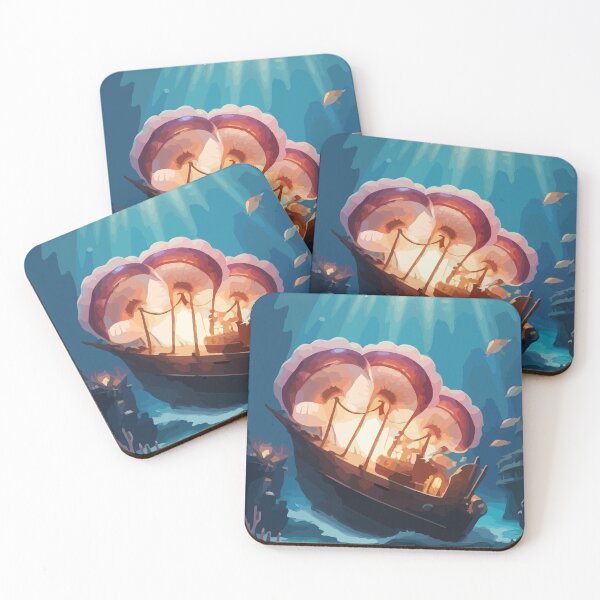 Item preview, The Jellyfish Pirates’ Raid designed and sold by bb-15artstudio.
