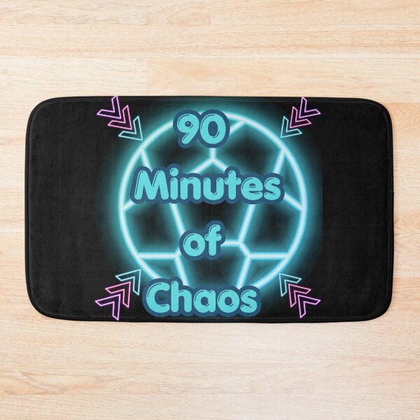 Item preview, 90 Minutes of Chaos – Funny Football Fan Design designed and sold by MariMarArt.