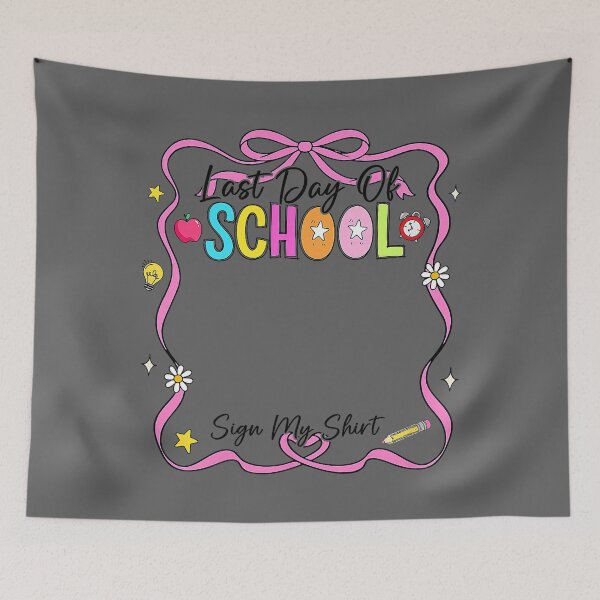 Item preview, Last Day of School Sign My Boy Girl Kid Graduation designed and sold by KristineLi.