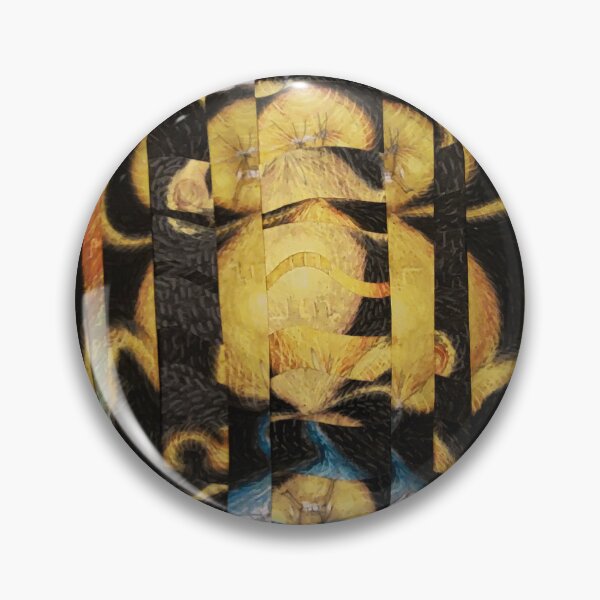 Item preview, Yellow Oppressed - Dark Surrealism Abstract Art Print IV designed and sold by MAMA LXXVIII: Art by Marsailhe Milward.