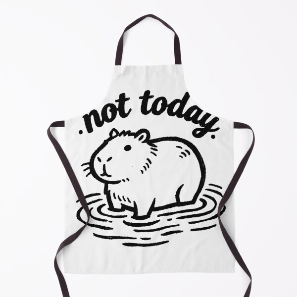 Item preview, capybara in water designed and sold by SugarCore.