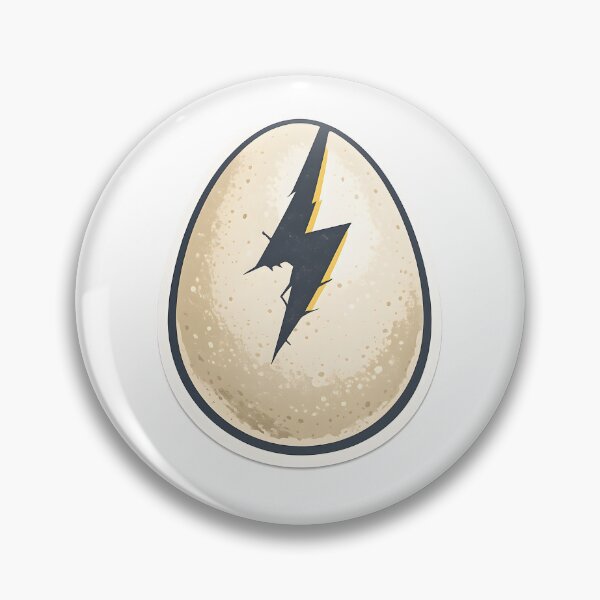 Item preview, Lightning Crack Egg Minimal Illustration designed and sold by Naviora.