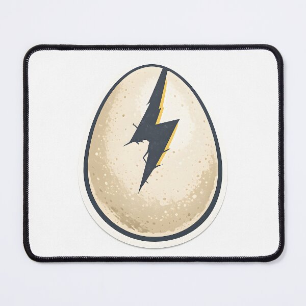Item preview, Lightning Crack Egg Minimal Illustration designed and sold by Naviora.