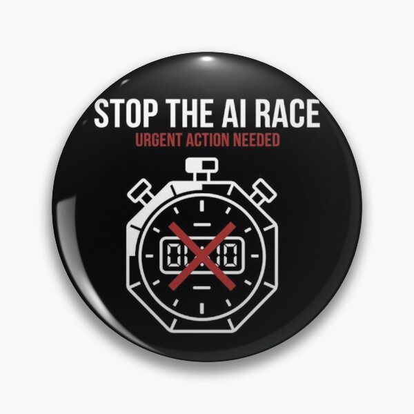 Item preview, Stop the AI Race Urgent Action Needed designed and sold by Legacy Supreme.