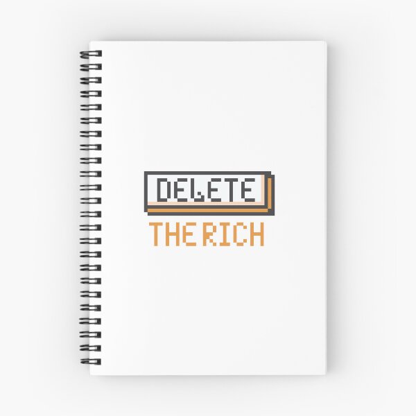 Item preview, DELETE THE RICH designed and sold by Andy Galaxy.