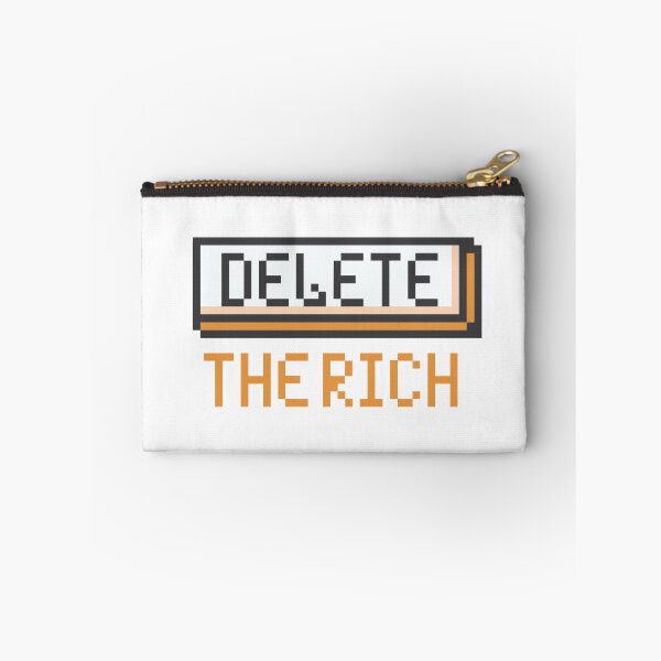 Item preview, DELETE THE RICH designed and sold by Andy Galaxy.