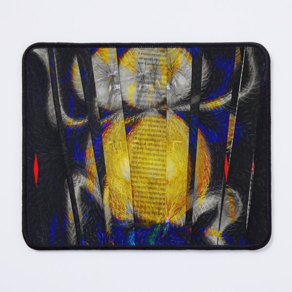 Item preview, Yellow Oppressed - Dark Surrealism Abstract Art Print II designed and sold by MAMA LXXVIII: Art by Marsailhe Milward.
