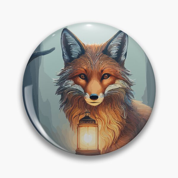 Item preview, The Lantern Fox’s Secret Whispers designed and sold by bb-15artstudio.