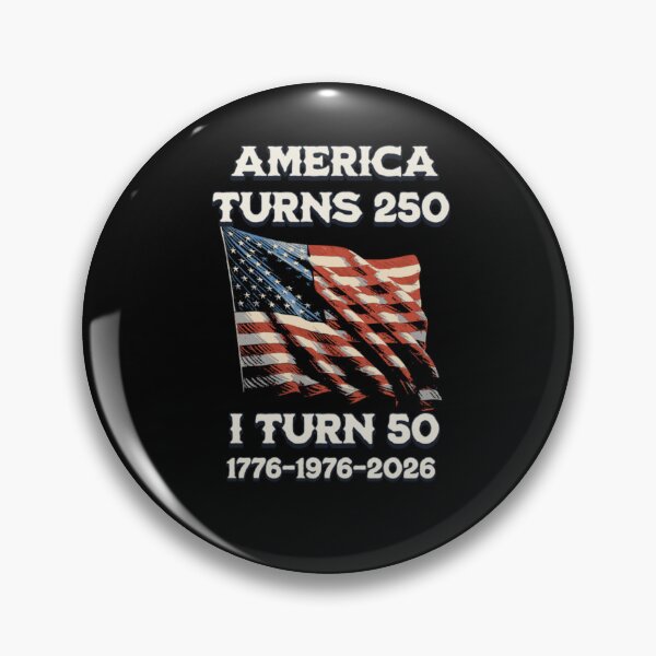 Item preview, America Turns 250 I Turn 50 designed and sold by TheEndDesign.