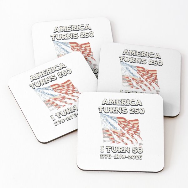 Item preview, America Turns 250 I Turn 50 designed and sold by TheEndDesign.