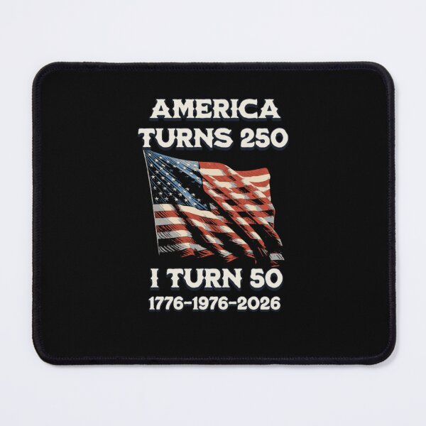 Item preview, America Turns 250 I Turn 50 designed and sold by TheEndDesign.