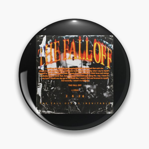 Item preview, J. Cole The Fall Off Album Cover Poster Fan Art designed and sold by AngieHouckOne.