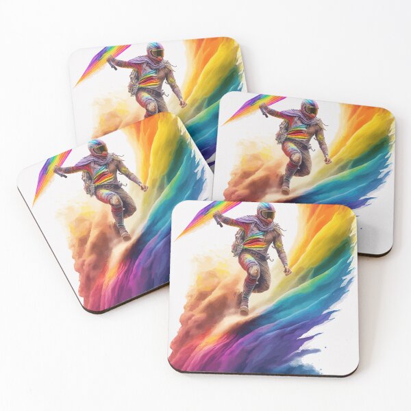 Item preview, The Rider of Rainbow Sandstorms designed and sold by bb-15artstudio.