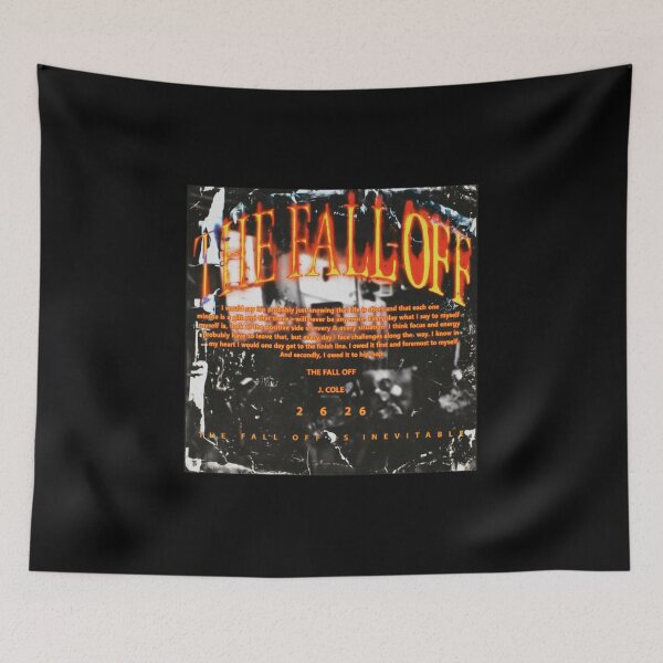 Item preview, J. Cole The Fall Off Album Cover Poster Fan Art designed and sold by AngieHouckOne.