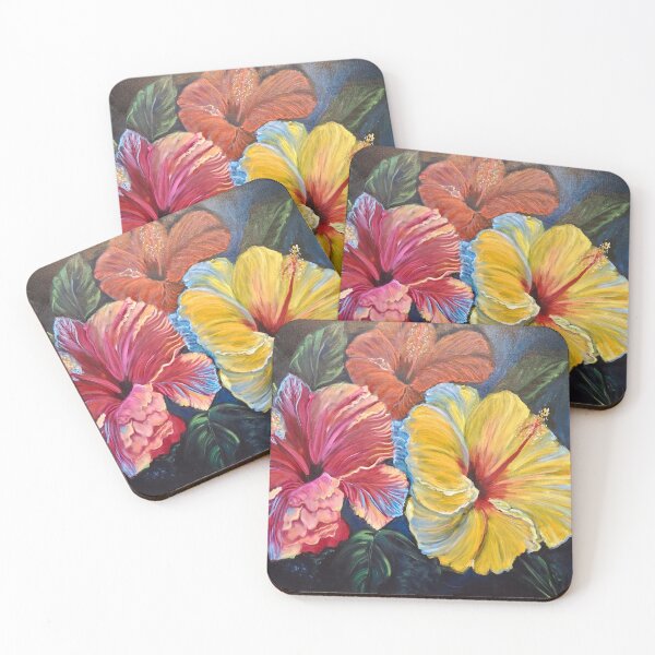 Item preview, COLORFUL TROPICAL FLOWERS designed and sold by jennyleeandjim.