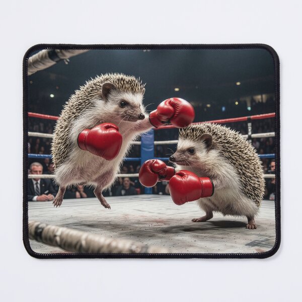 Item preview, Hedgehog Whiffs on Left Hook  designed and sold by Tridentulus.