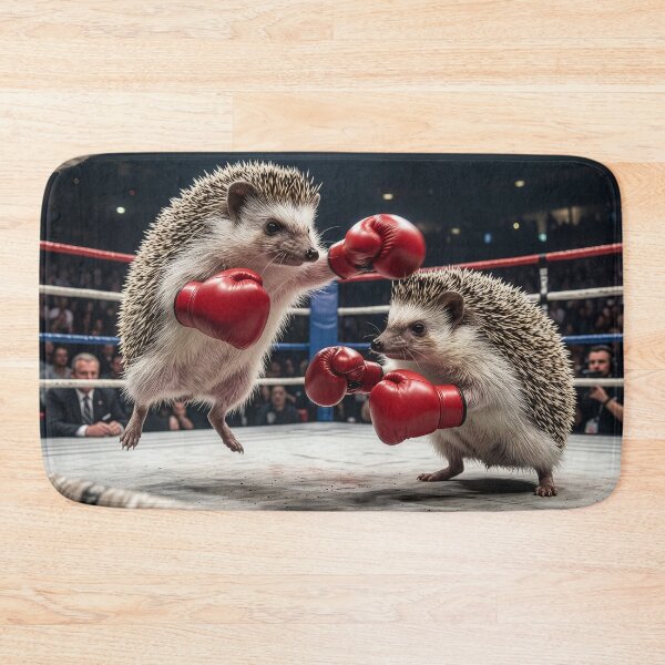 Item preview, Hedgehog Whiffs on Left Hook  designed and sold by Tridentulus.