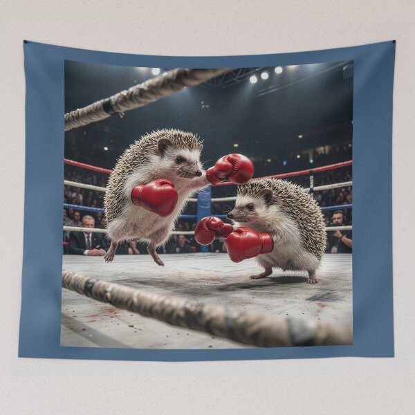 Item preview, Hedgehog Whiffs on Left Hook  designed and sold by Tridentulus.