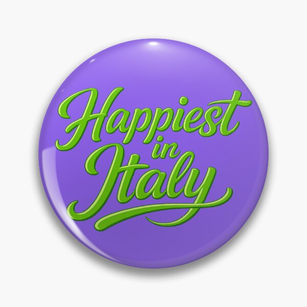 Item preview, HAPPIEST IN ITALY designed and sold by NomadicNatureCo.