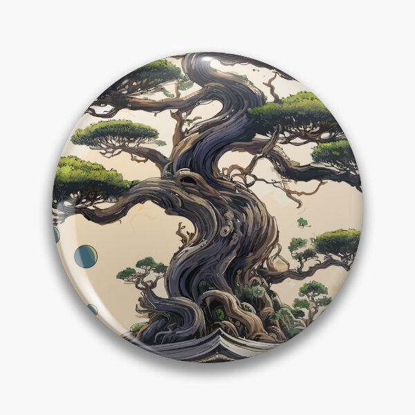 Item preview, The Bonsai Temple of Stars designed and sold by bb-15artstudio.