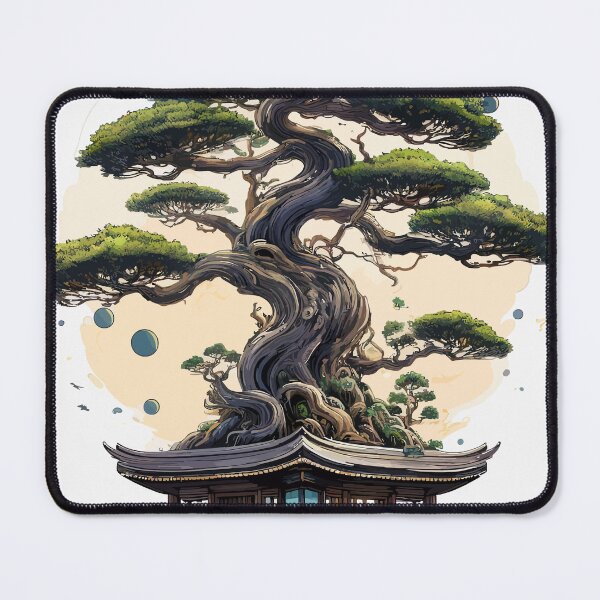 Item preview, The Bonsai Temple of Stars designed and sold by bb-15artstudio.