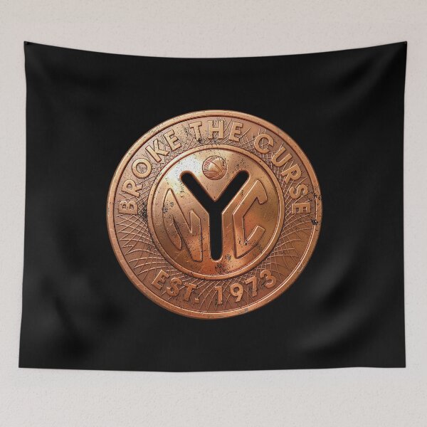 Item preview, Broke The Curse NYC Basketball Bronze Token Design designed and sold by EthosWear.