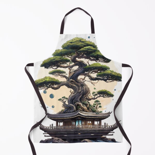 Item preview, The Bonsai Temple of Stars designed and sold by bb-15artstudio.