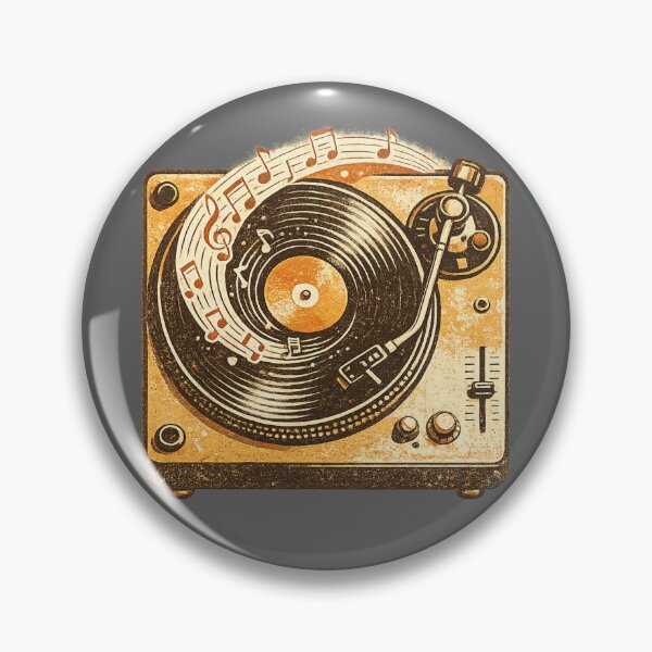 Item preview, Vintage Vinyl Record Player Retro Music Lover DJ Turntable designed and sold by MagicMakerPh⭐⭐⭐⭐⭐.