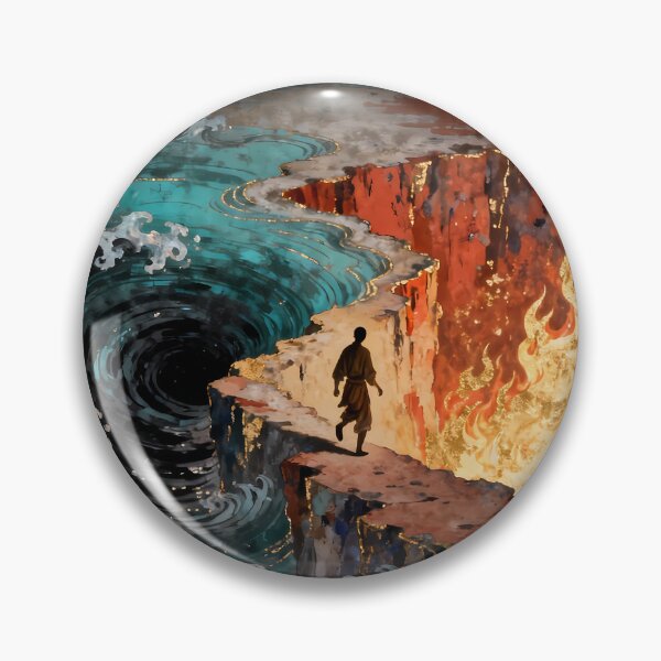Item preview, The Narrow Path — Between the Abyss of Water and the Sea of Fire designed and sold by Studio Lumière Zeit.