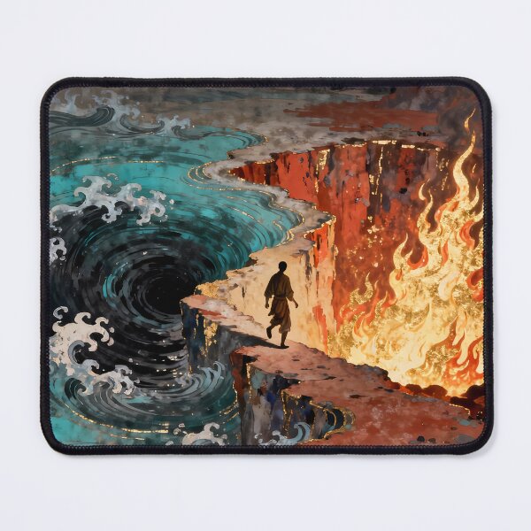 Item preview, The Narrow Path — Between the Abyss of Water and the Sea of Fire designed and sold by Studio Lumière Zeit.